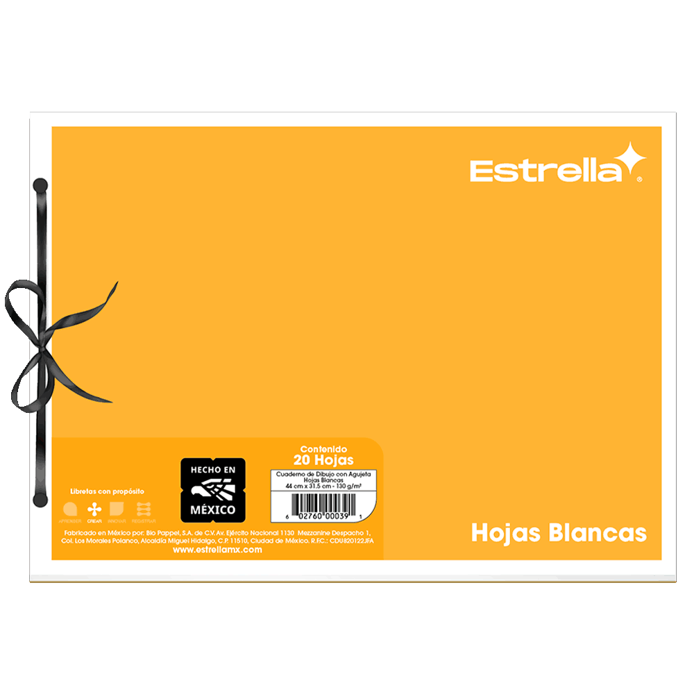 BLOCK DE DIBUJO AGUJETA