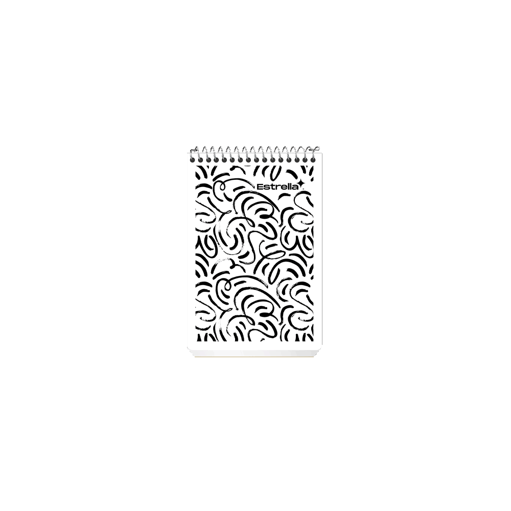 BLOCK TAQUIGRAFÍA ESPIRAL SENCILLO