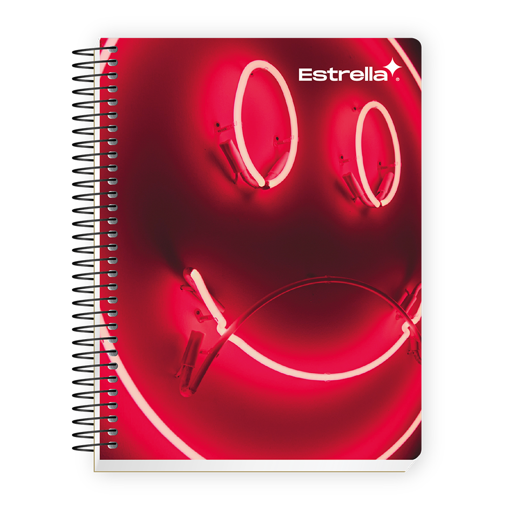 Cuaderno Espiral Profesional Raya Star Max (200 Hojas)