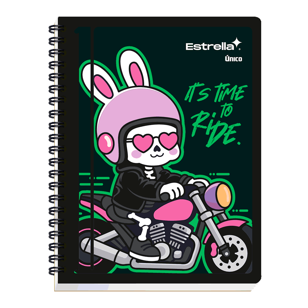 CUADERNO PROFESIONAL ESPIRAL DOBLE ÚNICO DISEÑO
